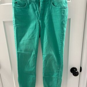 Women's Green Jeans